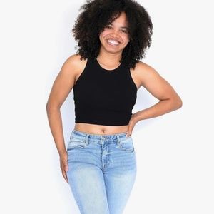 Women’s Ribbed Crop Top Tank
